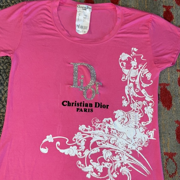 Christian Dior women’s XL  T-shirt/EUC - Picture 3 of 5